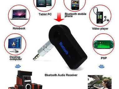 Adaptador Bluetooth para reproductoras de carro, equipos de música y teatros en casa.... Ver fotos....59201354 - Img 59979304