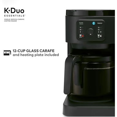 ☎️53544655 🛵 Entrega Disponible ⭐Cafetera Keurig K-Duo Essentials para Café Caliente y Frío con Jarra de Vidrio ⭐ - Img 124418511