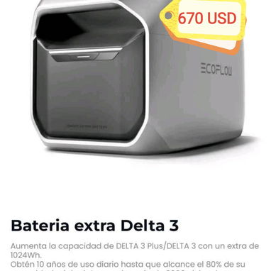 Se venden Ecoflow, panel solar y combos, somos de la Habana. Contactar al WhatsApp 51170866. - Img 122177006