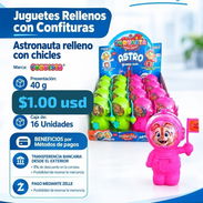 Astronauta de Juguete relleno con chicles - Img 57549004