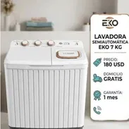 Lavadora semiautomática EKO de 7 Kg📢 - Img 57674959