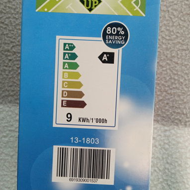 Bombillos cálidos y  De Luz fría 9w - 3/3