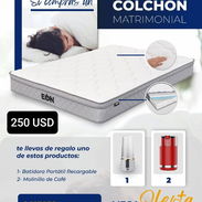 Colchón Matrimonial marca Eon ( Garantía 6 Meses) - Img 51984585