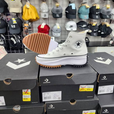 Converse Run Star Hike originales, clásico Chuck Taylor con plataforma, tallas 36 al 43, look urbano. - Img 123828929
