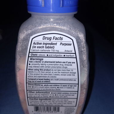 Carbonato de calcio tabletas antiacid - 2/2