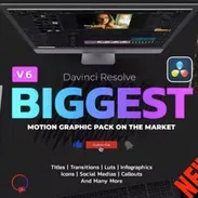 🟡 Motion Graphic Pack V7 !! for Davinci Resolve  - TRANSICIONES, TITULOS, OVERLAYS, SOCIAL MEDIA, SONIDOS, y + - Img 53011453