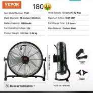 Ventiladores recargable - Img 57470323