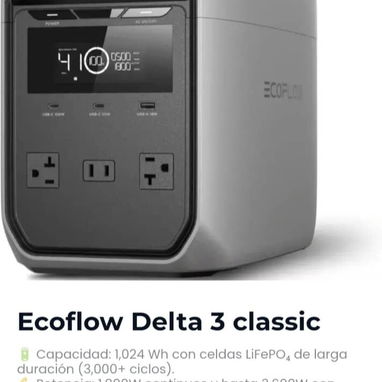 Ventas Ecoflow delta 3 - 2/3
