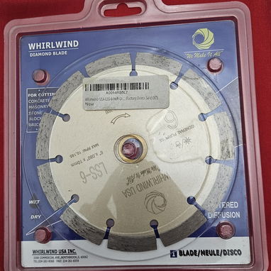 Vendo disco de corte de diamante de 6 pulgadas - 2/3
