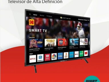 Smart tv kodak 43" Nuevo en caja transporte incluido - Img main-image-45738021