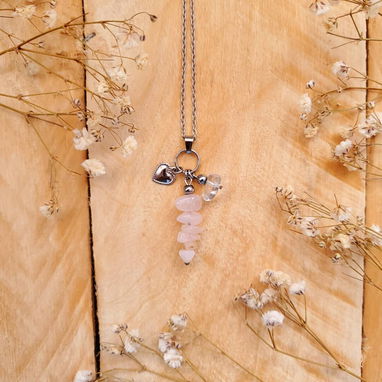 *Colección de Cadenas Sigilias*_ *Materiales:* Acero inoxidable + Piedras Naturales - 9/9