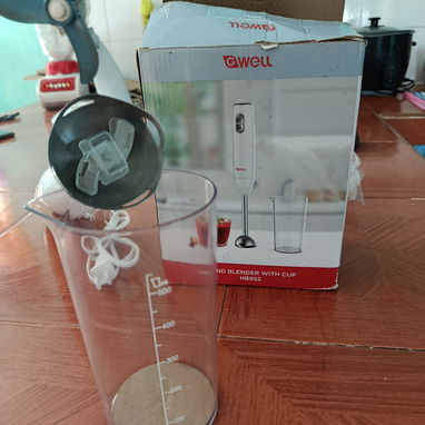 🥤🔥 ¡OFERTA! BATIDORA GWELL 600W CON VASO — NUEVA Y EN SU CAJA 🔥🥤 - 3/3