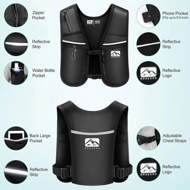 Chaleco para ciclismo, running y ejercicio en general - Img 122907520