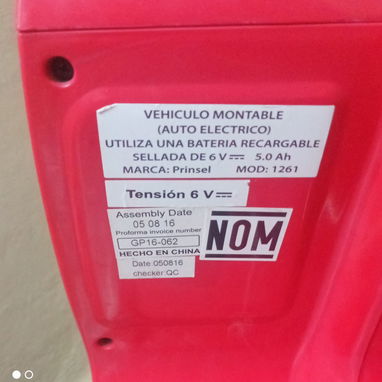 Moto electrica Infantil (De Uso) - Img 114902435