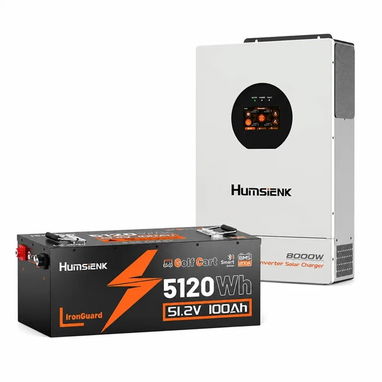 Inversor Solar Híbrido Humsienk 8kW 48V 110/120V - 10/10