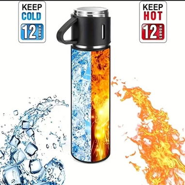Termos termicos para bebidas frias y calientes con 2 vasitos adicionales - Img 120445369