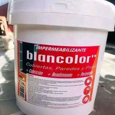 Pintura de vinil , impermeabilizante , barniz, piscina cubetas de 10 litros y 20 litros todos los colores - 3/10