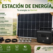 Combo de estación de energía + panel solar 200w - Img 57184187