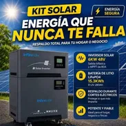 InfiniSolar 6kw en Inversor y 15k.3kwh en Batería - Img 57798084