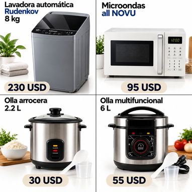 ✅De todo.Los mejores precios y calidad.Cocina,fogón,lámpara,vaporera,olla,procesador,hervidor,plancha,máquina - 3/10