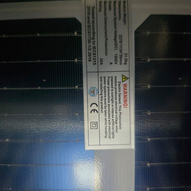 *Pan2el solar Modules 595w bifacial rebaja solo x  hoy - 2/3