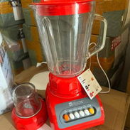 Licuadora Batidora con Moledor de Especias ESTELECTRIC 1.5L Vaso de Cristal - Img 57477398