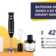 BATIDORA DE MANO 4 EN 1 SOKANY 500W - Img 57271209