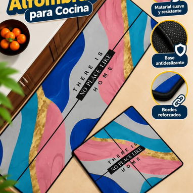 Alfombra de cocina set de 2 piezas - 10/10