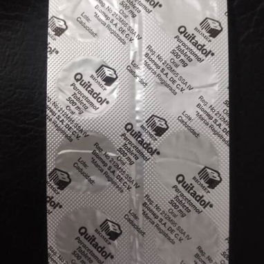 Cajita de Paracetamol de 10 tabletas - 3/3
