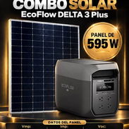 Combo de panel de 595w con Eko flow delta 3 plus - Img 57803497