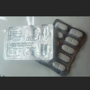 Venta de Claritromicina. Blíster de 10 tabletas de 500 mg en 4000 pesos - Img 57533342