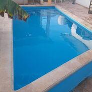 Se renta casa con piscina a sólo dos cuadras de la playa de Boca Ciega 52463651(5 habitaciones climatizadas) - Img 44753439