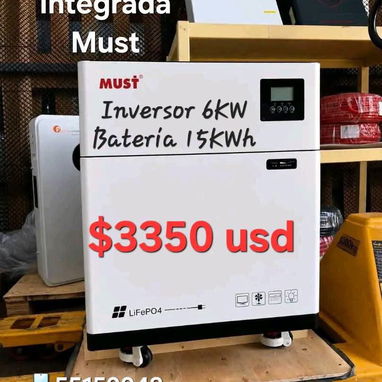 Panel Longi 620w, Inversores , baterías y más - 10/10