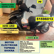 PD-614-MOTOS ELÉCTRICAS TOPMAQ SHIKRA....3250 USD....51596013...Transporte Incluido en la Habana - Img 55895278