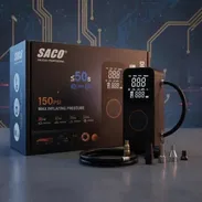 COMPRESOR de AIRE PORTÁTIL 🛞 MARCA SACO - Img 57622055