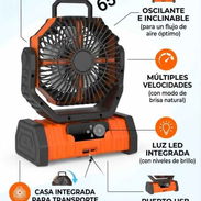 Ventilador recargable f6 20 mil miliamperes - Img 56420470