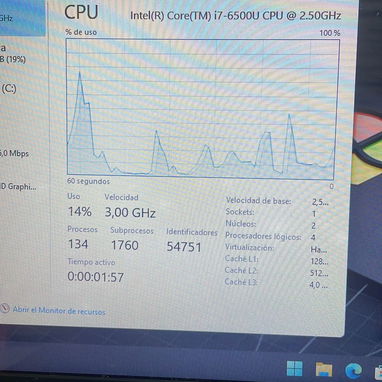 Vendo Laptop HP Pavilion i7 12 GB RAM Táctil - 3/9