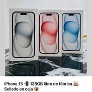 Iphone 15 128gb libres nuevos sellados en caja - Img 55905808
