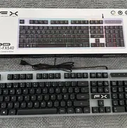 Juego de teclado y mouse inalámbrico, teclados de puerto usb, mouse inalámbricos - Img 49763097