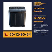 LAVADORA SEMIAUTOMÁTICA MILEXUS 7KG VPT# -0135 - Img 56243990