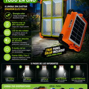 Lámpara Solar LED recargables - Img 56472288