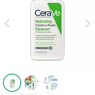 Limpiador, Jabón Facial, Cerave - 3/3