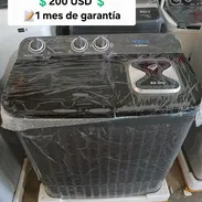 Lavadora semiautomática Milexus de 9kg negra - Img 55815613
