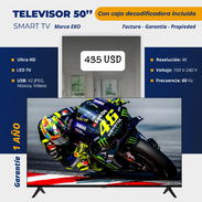 🆗 TELEVISOR SMART TV CON CAJITA DECODIFICADORA INCLUÍDA 50" - Img 51892343