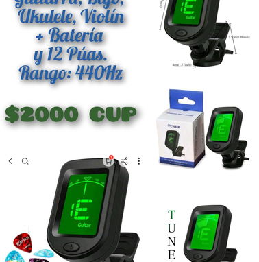 Cuerdas y Accesorios de Guitarras, $2000 CUP - Img 92994804