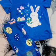 Pijamas azul y rosa talla S - Img 49440479