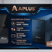 LA MEJOR PROTECCIÓN UPS BACKUP 1500 VA 110V 900 W EN CAJA NUEVO - Img 57527944