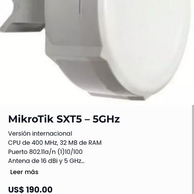 Nanos 5ac internacional, nanos m2 y 5 tp-link.Mikrotik internacional,router y mas redes somos tienda fisica. 54741004 - Img 103155801