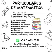Repasos particulares de matemática 12, clases particulares de matemática, Repasador de matematica, repasos de Geometría - Img 55416672