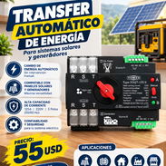 ⚡🔋 TOMZN TOQ7-125/3/220 | Transfer Automático de Energía para Hogares, Negocios y Sistemas Solares ☀️🏠 | $55 USD - Img 58234664